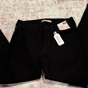 SO Women's Classic Black Skinny Jeans